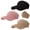 Black+pink+khaki, variant on Women's High Ponytail Sun Visor Hat, 3PCS Wide Brim UV Protection Quick Dry Design, Ponytail-Friendly Summer Cap for Beach, Running and Travel