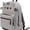 Light Gray, variant on Cute Cat Backpack for Women, Casual 3D Cat Face Design Lightweight Travel Daypack with Pockets, Versatile Rucksack for Work Daily City Commute
