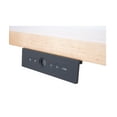 thumbnail image 5 of Stand Up Desk Store Solid Wood Top Electric Adjustable Height Standing Desk with Programmable Memory (White Frame/Natural Birch Top, 60" Wide), 5 of 7