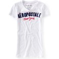 thumbnail image 1 of Aeropostale - Camiseta gráfica para mujer Aero Ny, color blanco, extragrande Aeropostale Camiseta gráfica, 1 of 2