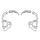 thumbnail image 4 of Skull Earrings for Women, Stylish Dangler Accessories for Casual or Party Outfits, 4 of 5