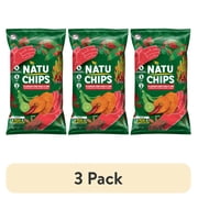 (3 pack) Natuchips Plantain Chile Lime Snack Chips, 7.75 oz