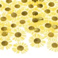 thumbnail image 1 of Paquete de 60 flores secas prensadas para resina, flores naturales secas para manualidades/joyería DIY/jabones/scrapbooking/velas/suministros de resina [Amarillo], 1 of 6