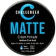 thumbnail image 1 of Pomada en crema mate Challenger | Producto de peinado sin brillo natural | Fijación media firme durante todo el día | Gel para el cabello a base de agua apto para viajes | Para todo tipo de cabello |, 1 of 5