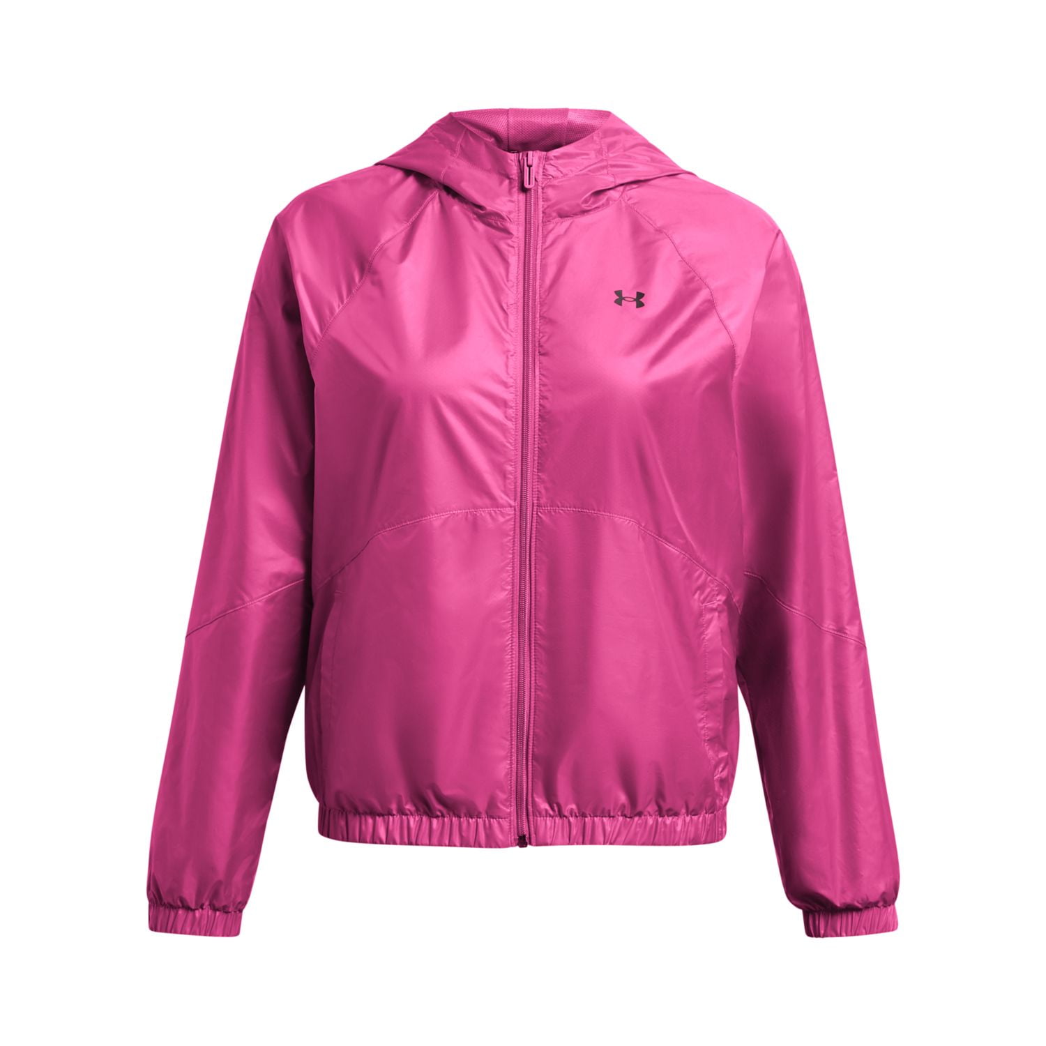 Under Armour フード付きジャケット ピンク Amazon.com: Under Armour UA WINTUCK COLOR BLOCK WINDBREAKER