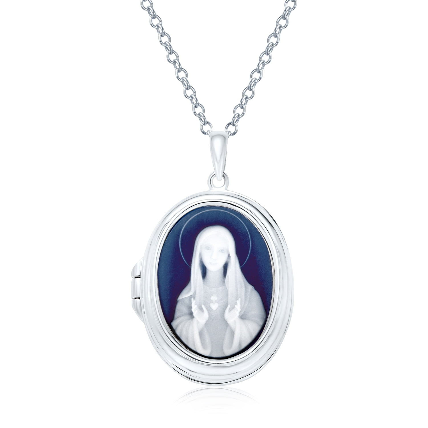 Blue Our Lady of Guadalupe Virgin Mary 