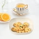 thumbnail image 4 of Whisker Fatigue Cat Bowl - Plato de comida poco profundo para gatitos y gatos de patas cortas - 5,71x5,71x1,3 pulgadas - Azul, Verde, Amarillo, 4 of 6