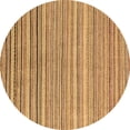 thumbnail image 1 of Ahgly Company Indoor Round Oriental Brown Modern Area Rugs, 7' Round, 1 of 4