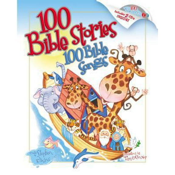 Pre-Owned 100 Bible Stories, 100 Bible Songs [With CD] (Hardcover) 1591452392 9781591452393