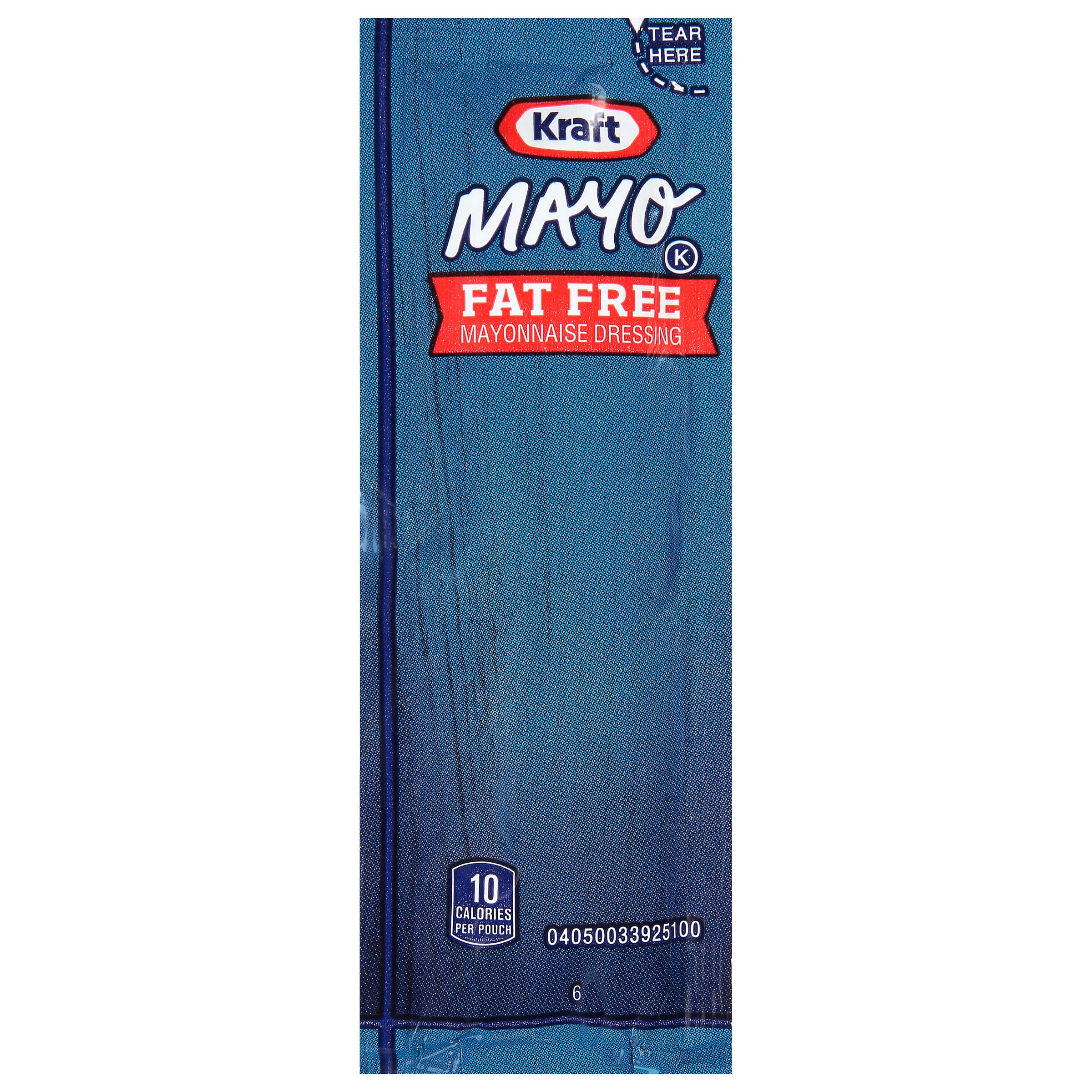 Kraft Fat Free Mayonnaise Dressing Single Serve, 200 ct Casepack