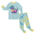 thumbnail image 5 of Hessimy Toddler Boys Girls Spring 2Pcs Solid Long Sleeve Sweatshirt Tops Soft Casual Pants Sweatsuit, Spring Solid Sweat,3M-12T(Light Blue,8-9 Years), 5 of 5