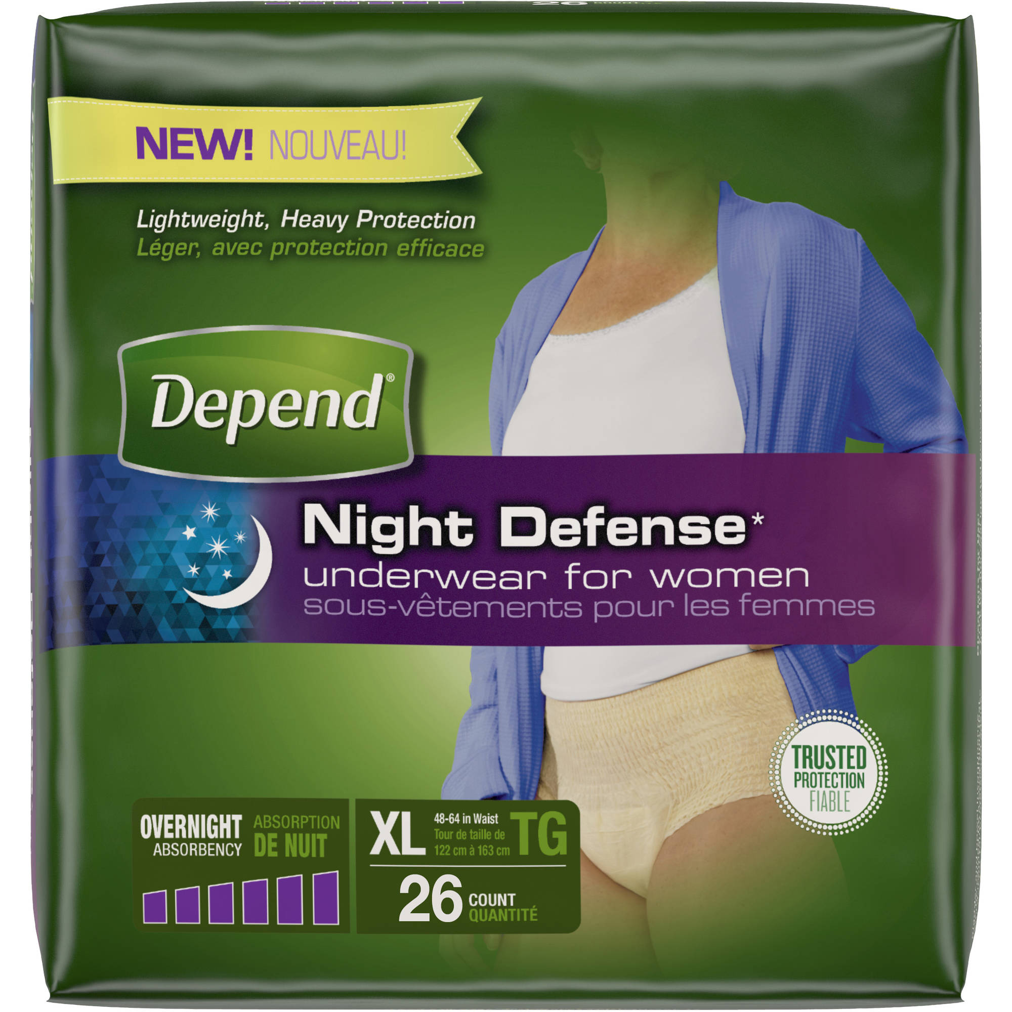 depend overnight briefs