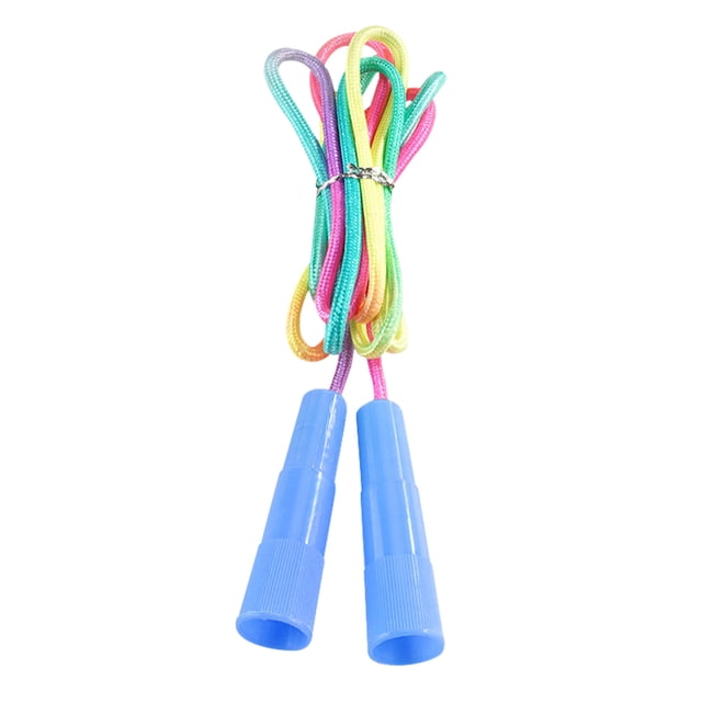 Color-Changing Kids Skipping Rope - 4 Pack Durable Nylon Jump Ropes for Fitness Training Competitions