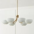 thumbnail image 5 of 451461AW-Capital Lighting-Reece - 6 Light Chandelier In Modern Style-10.25 Inches Tall and 34 Inches Wide, 5 of 5