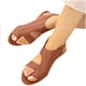 thumbnail image 4 of Señoras Mujeres Verano Clip-Toe Zapatos Pisos Casual Playa Sandalias Wmkox8yii  nm5474, 4 of 7