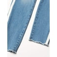 thumbnail image 3 of DL1961 | Chloe Frost Stripe Girls Skinny Jeans | Blue | Size 12, 3 of 3