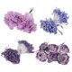 thumbnail image 4 of Bearachild 6/8/10/12/50/70/90 Uds. Mezcla de flores moradas cereza estambre bayas paquete DIY Navidad pastel de boda caja de regalo decoración de coronas Flores artificiales No.05 Bearachild HA002016-05, 4 of 6
