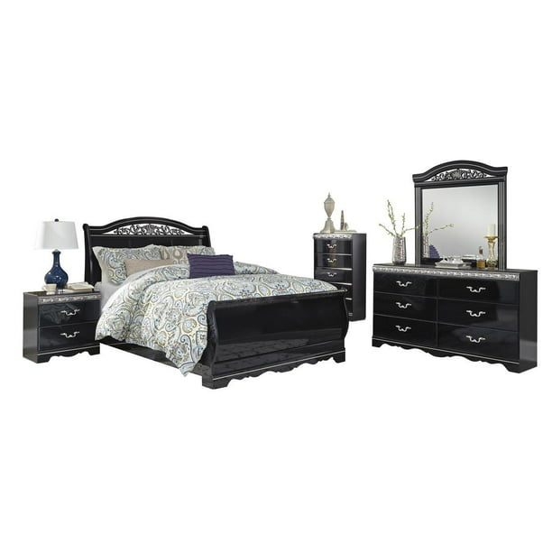 Ashley Furniture Constellations 5 Pc, Constellations King Poster Bed