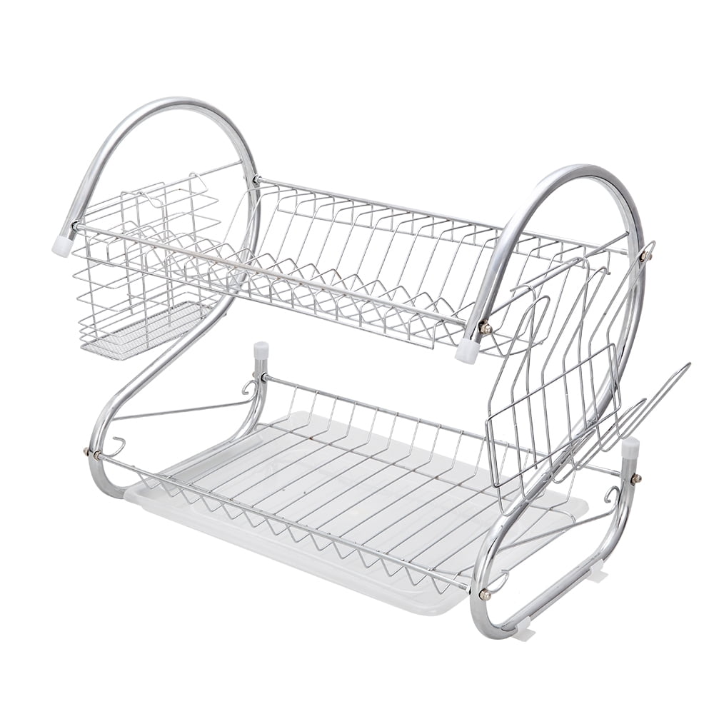 MediumSized Kitchen Vegetable Rack, MultiFunction Shelf, SShaped