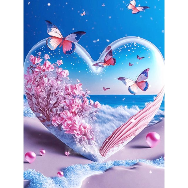 30 × 40 Pintura de diamante Bordado Kit completo de pintura de diamante en abalorios Pasta de diamante Paisaje Accesorios Lienzo 5d Imagen Adulto Niño Lote de diamantes de imitación Rompecabezas Dibujo Decoración de pared Dormitorio Otoño Paisaje Animal Coche Lindo ER