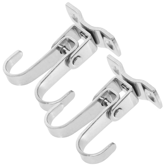 LOLIPPYY 2Pcs Metal Ceiling Hooks Wall Mount Brackets for Hanging Plants Decorative Lanterns and Swings