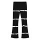 thumbnail image 5 of Pantalones largos con estampado para niñas, forrados de vellón para mayor calidez, pantalones largos casuales, leggings ligeramente acampanados, traje para niñas de 5 a 16 años., 5 of 6