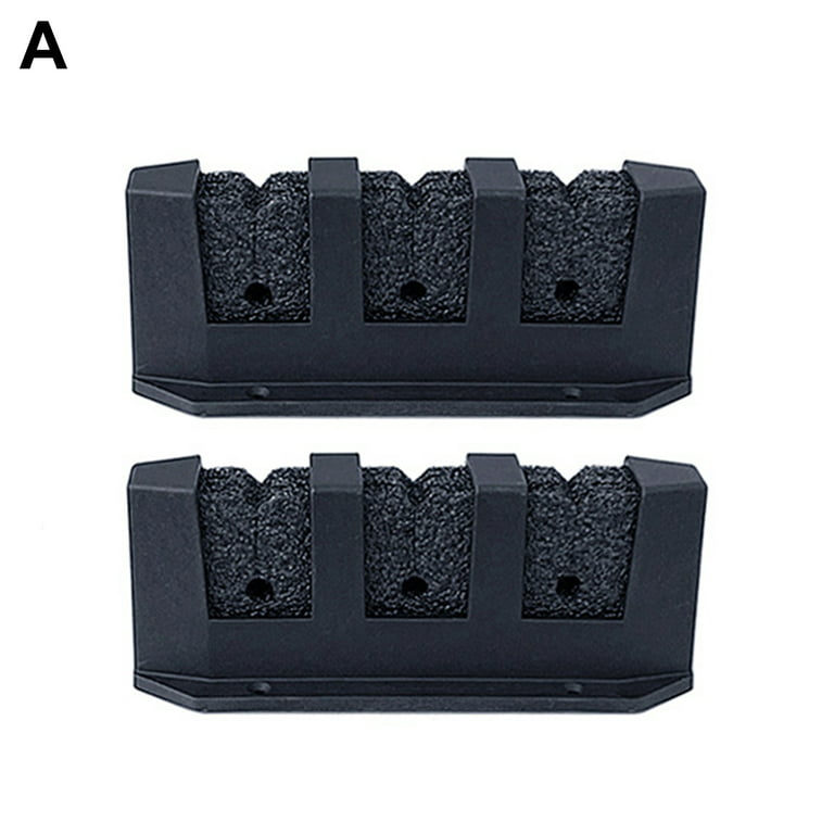 CXDa 1 Pair Wall Mount Fishing Rod Holder Heat-resistant Helpful Reliable  Fishing Pole Rack for Home