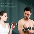 Mini fascia gun muscle relaxer vibration massager cervical waist leg