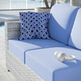 thumbnail image 2 of Modway Convene Outdoor Patio Left-Arm Loveseat in Light Gray Light Blue, 2 of 8