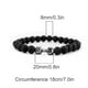 thumbnail image 3 of Pulsera De Cuentas Naturales Piedra Esmerilada Mancuerna Europea Y Joyería Fina Para Hombres Y Mujeres, 3 of 5