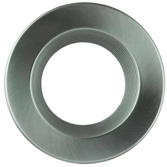 Sunlite 50110-SU 4" Round Trim Retrofit Fixture Brushed Nickel