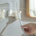 thumbnail image 3 of Soporte Para Cepillo De Dientes Para Colgar En La Pared, Organizador Sin Agujeros Y Almacenamiento De Tazas Para RV Sunnimix porta cepillo de dientes, 3 of 8