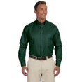 thumbnail image 1 of Harriton Men's Easy Blendâ„¢ Long-Sleeve Twill Shirt with Stain-Release, 1 of 5