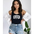 thumbnail image 3 of Trendy Cheer Mama Tank Top for Women Supportive Mama Shirt Black Tank Top Medium, 3 of 4