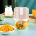 thumbnail image 5 of Augper Household Mini Electric Garlic Chopper Garlic Grinder Masher Garlic Mincer for Vegetable/Onions/Meat/Salad Stainless Steel Blade Waterproof, 5 of 5