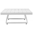 thumbnail image 2 of Pangea Home Air 13x48" Modern Aluminum Coffee Table in White Finish, 2 of 3
