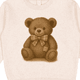 thumbnail image 3 of Inktastic Vintage Teddy Bear with Patch Toddler Sweatshirt, 3 of 4