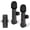 03 iPhone & Android, variant on Microphone for and Android Phones - 2 Pack Cordless Lavalier Lapel Microphone Noise Canceling Lav Mic for Video Recording Vlog Instagram