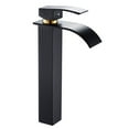 The New Fashion Waterfall Bathroom Counter Top Basin Mixer Tap Taps