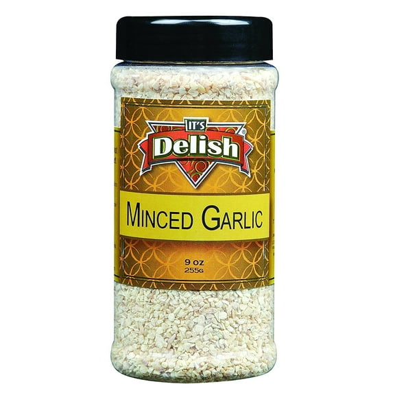 Minced Garlic by Its Delish Medium Jar, 9 oz