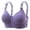 Blue, variant on Wdgfv Push Up Bras for Women Plus Size Comfort Breathable Bra Wirefree Bra Full Coverage Everyday Bras with Support Lift 36