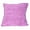 Dusty Rose, variant on 18 x 18 in. Chenille Cushion, Moss Green