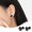 Black 8S1, variant on UsRHHA Christmas Snowflake Earrings, Stainless Steel Stud Earrings for Men, Korean Style Trendy Jewelry Gift