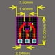 thumbnail image 5 of 200 Uds SOT23 SOT23-3 Turn SIP3 de Doble Cara SMD Turn to DIP Adapter Converter Plate SOT SIP IC Socket PCB Board DIY Kit, 5 of 5