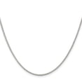 thumbnail image 3 of Auriga 925 Sterling Silver 1.5 mm with 2 inch ext. Round Spiga Chain Necklace for Women 18", 3 of 5