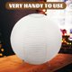 thumbnail image 4 of Paper Lamp Paper Night Light Bedroom Table Lamp Bedside Nursing Lamp with Bulb(US plug), 4 of 4