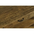 thumbnail image 5 of Jofran Telluride Rustic Distressed Acacia 50" Sofa Table with Drawers and Two Shelves, 5 of 10