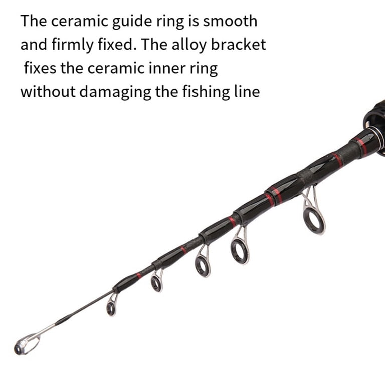 altralight telescopic fishing rod Ultralight Telescopic Fishing Rod Portable 1.5m 1.65m Portable Perfect
