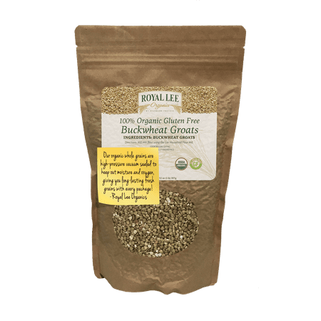 Royal Lee Organics by Standard Process Organic Buckwheat Groats 2 pound bag Royal Lee Organics by Standard Process Organic Buckwheat Groats 2 pound bag