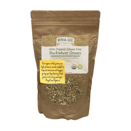 Royal Lee Organics by Standard Process Organic Buckwheat Groats 2 pound bag